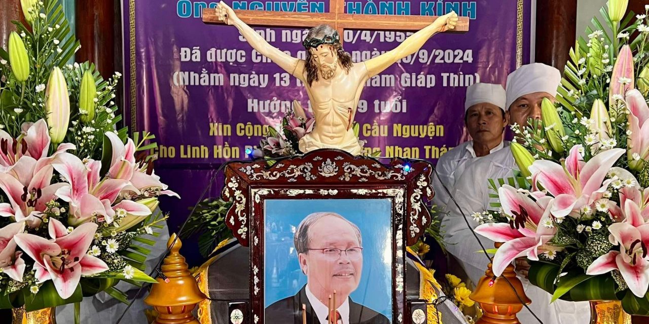 Chương trình tang lễ của ông Phao Lô Nguyễn Thành Kính tại quê hương An Bằng-Việt Nam