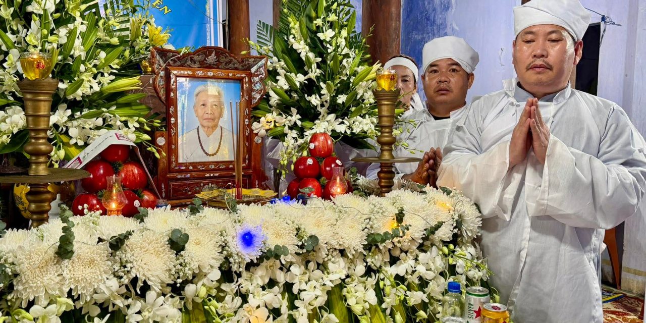 Mệ Trương Thị Nữ qua đời